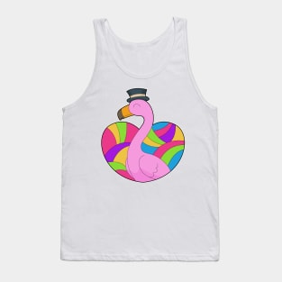 Flamingo Heart Tank Top